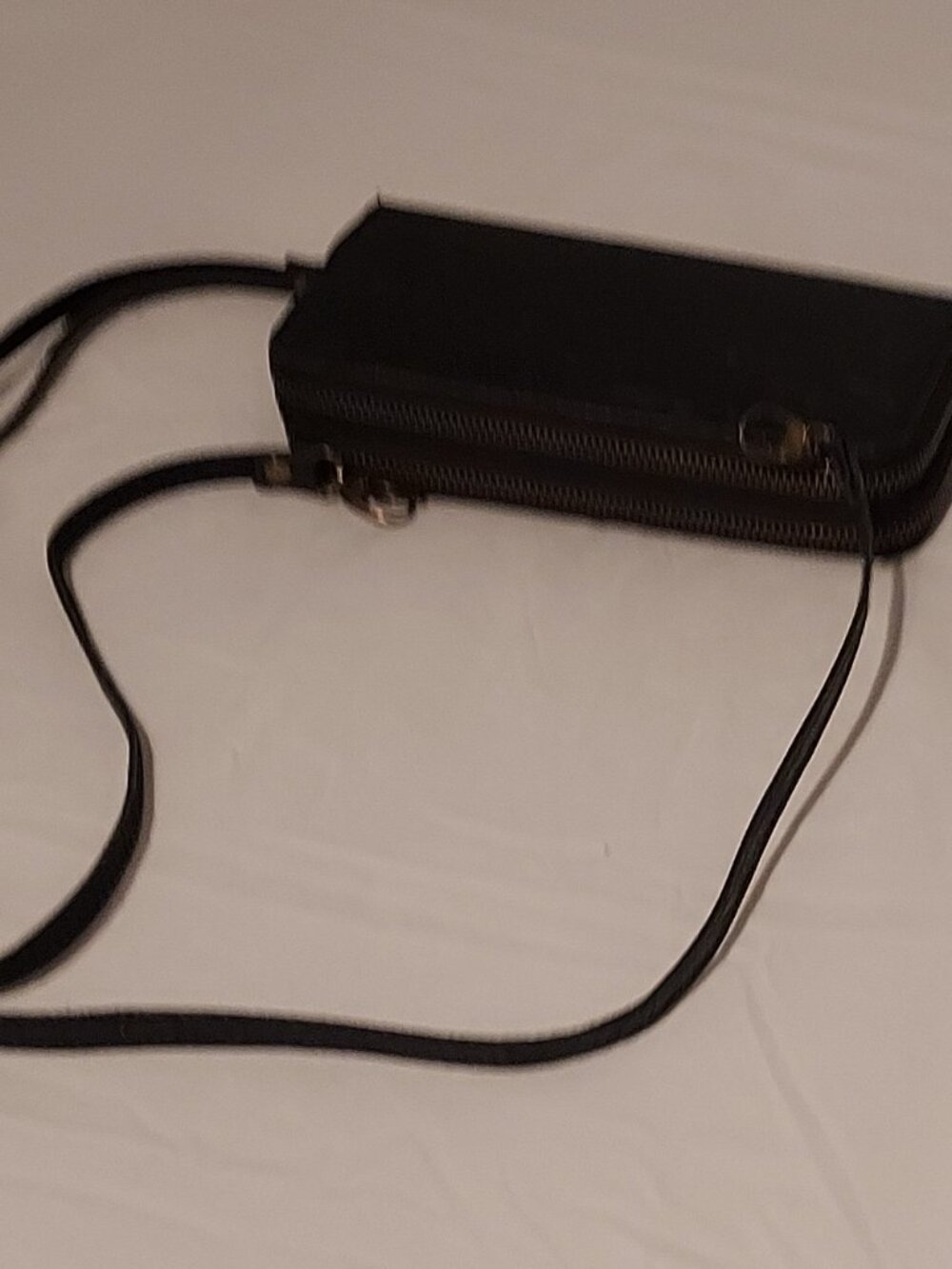 Darcy Marks London Embossed Leather Crossbody Wallet